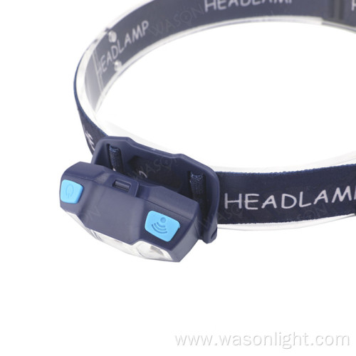 Waterproof LED Headlamp Gesture Sensing Headlight
